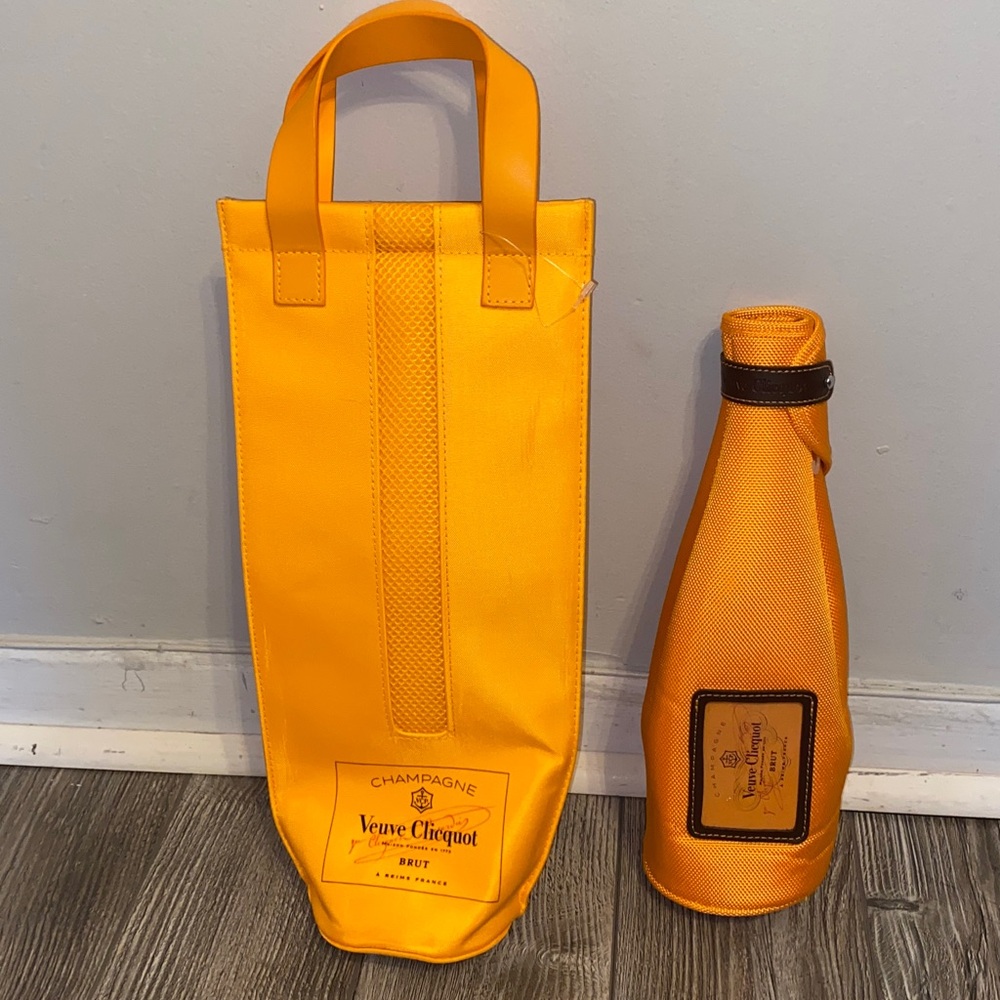 Veuve Clicquot Champagne bottle bags